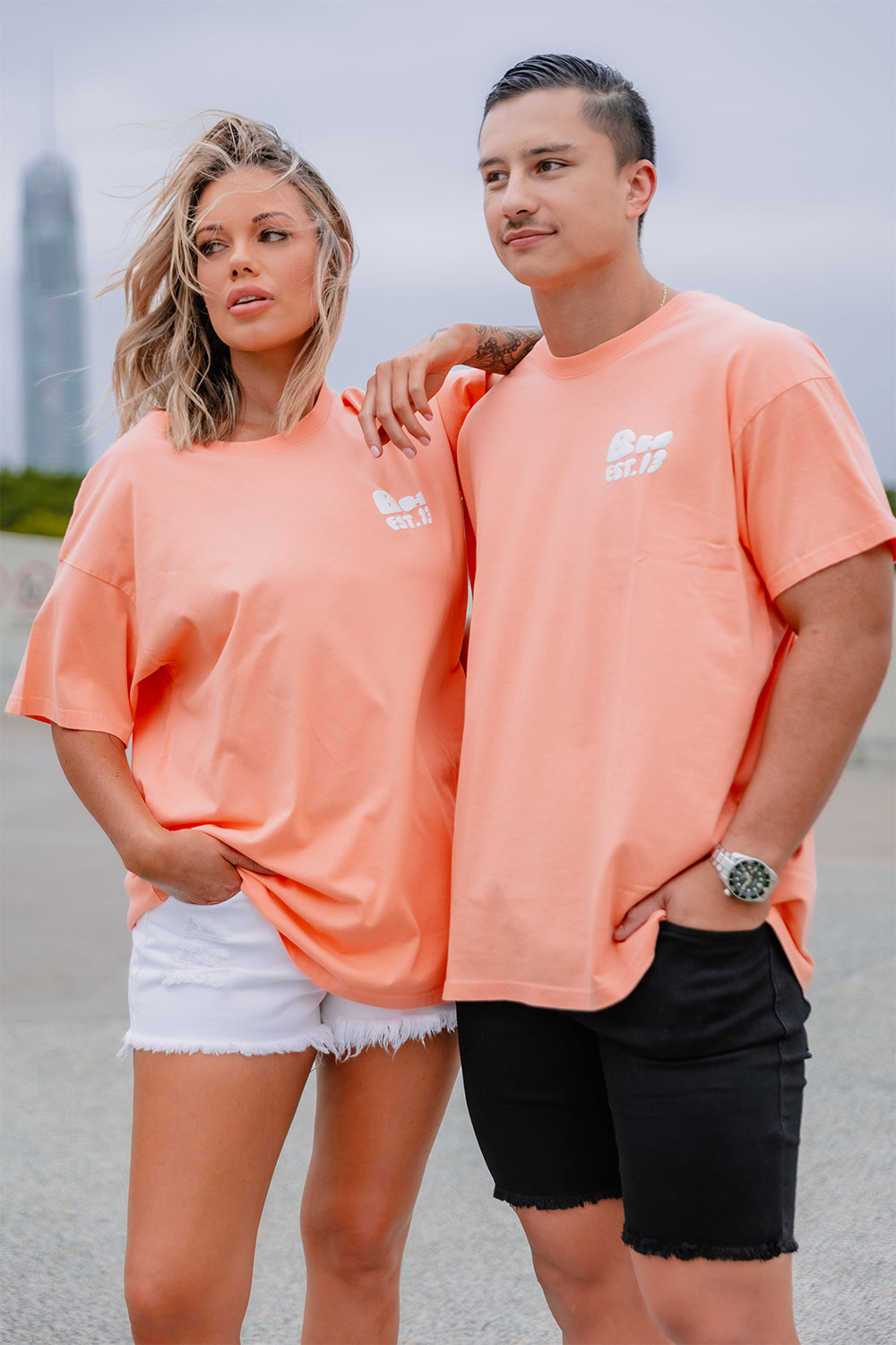 BH Est Tee Coral - Adults - 2