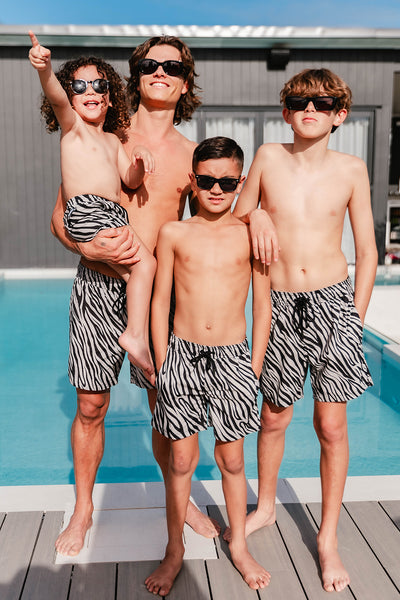 Zebra Swim Shorts - Men's -3