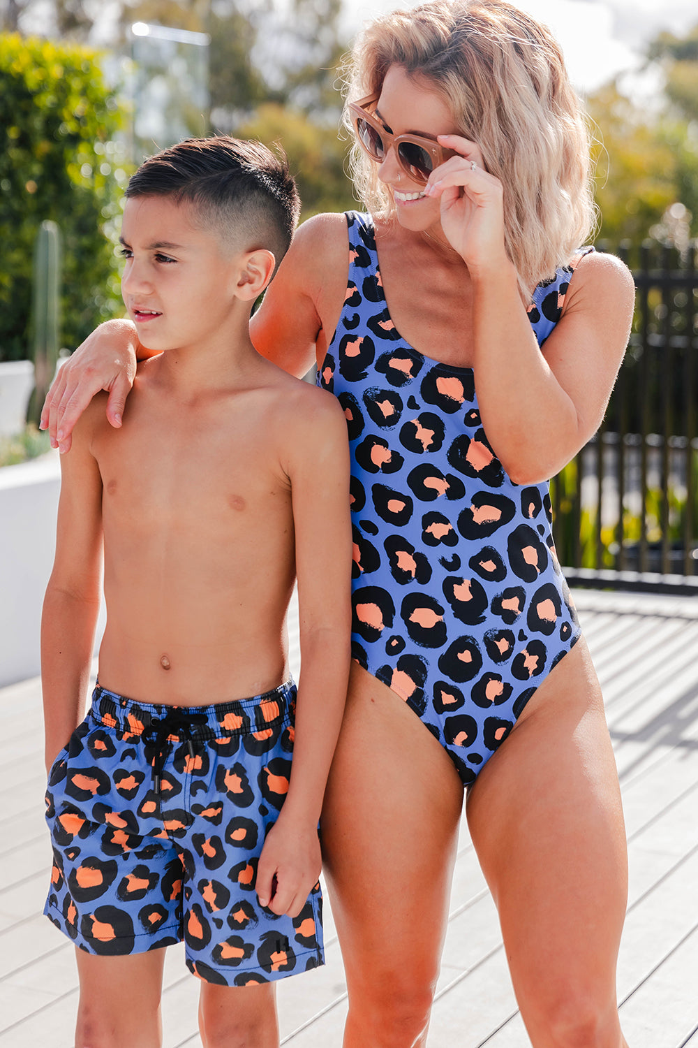 Summer Leopard Full Piece Swimsuit - Women's