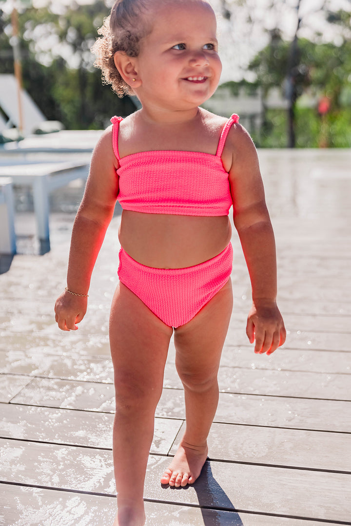 Flamingo Two Piece Swimsuit - Baby - 3
