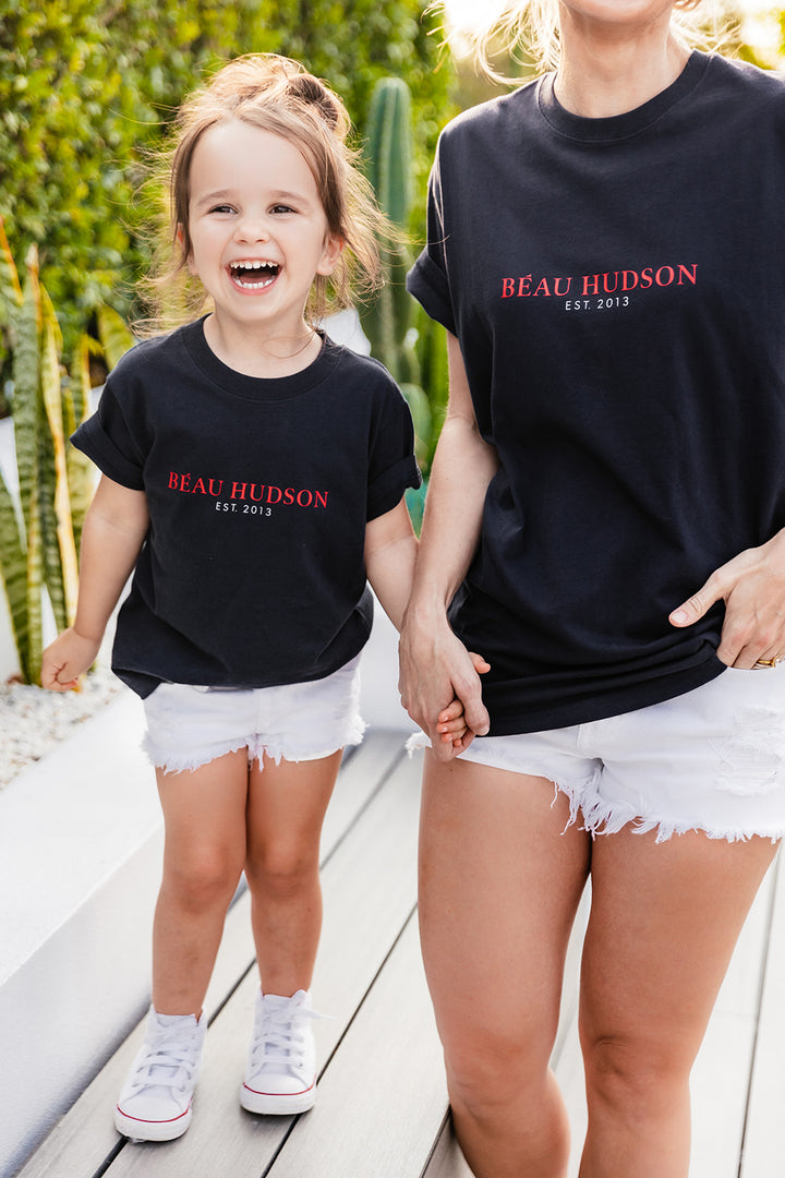 Established Tee Dark Navy - Kids - 3