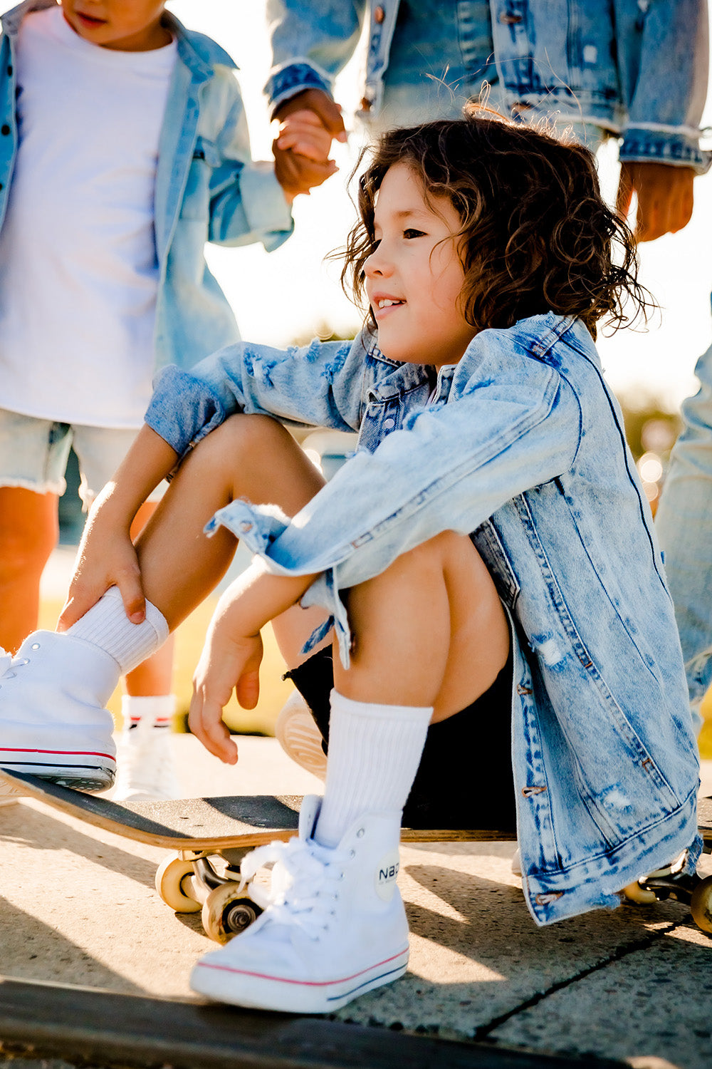 Blue Denim Jacket for Kids